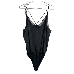 Express Camisole Bodysuit Lace Trim